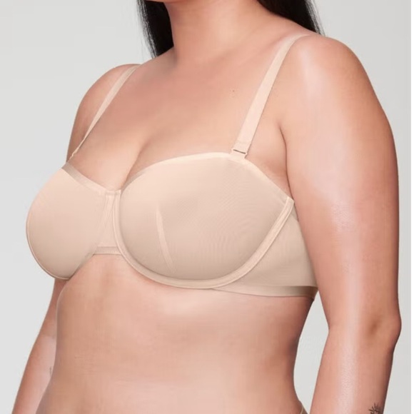 CUUP Balconette Bra Set in Sand - Picture 3 of 11